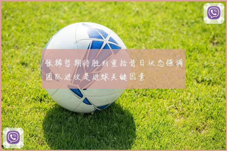 张稀哲期待胜利重拾昔日状态强调团队进攻是进球关键因素